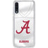 University of Alabama White Jersey Galaxy A50 Clear Case